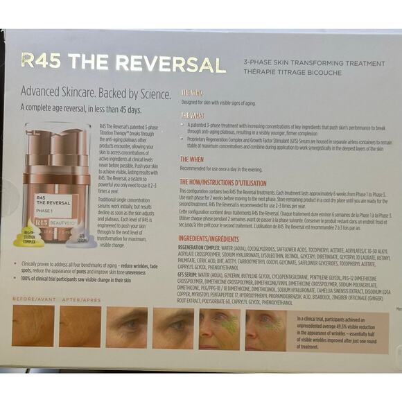 Beauty Bio Science R45 The Reversal Kit - NEW - Picture 5 of 8